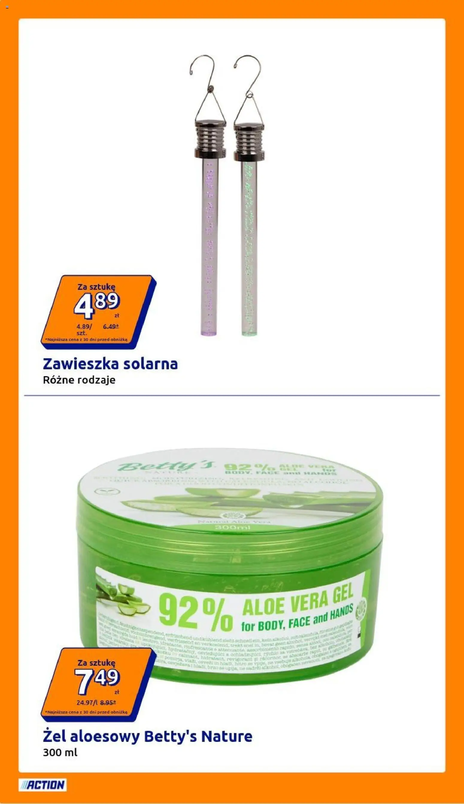 Action gazetka od 22.04.2026 | Strona: 6 | Produkty: Żel aloesowy