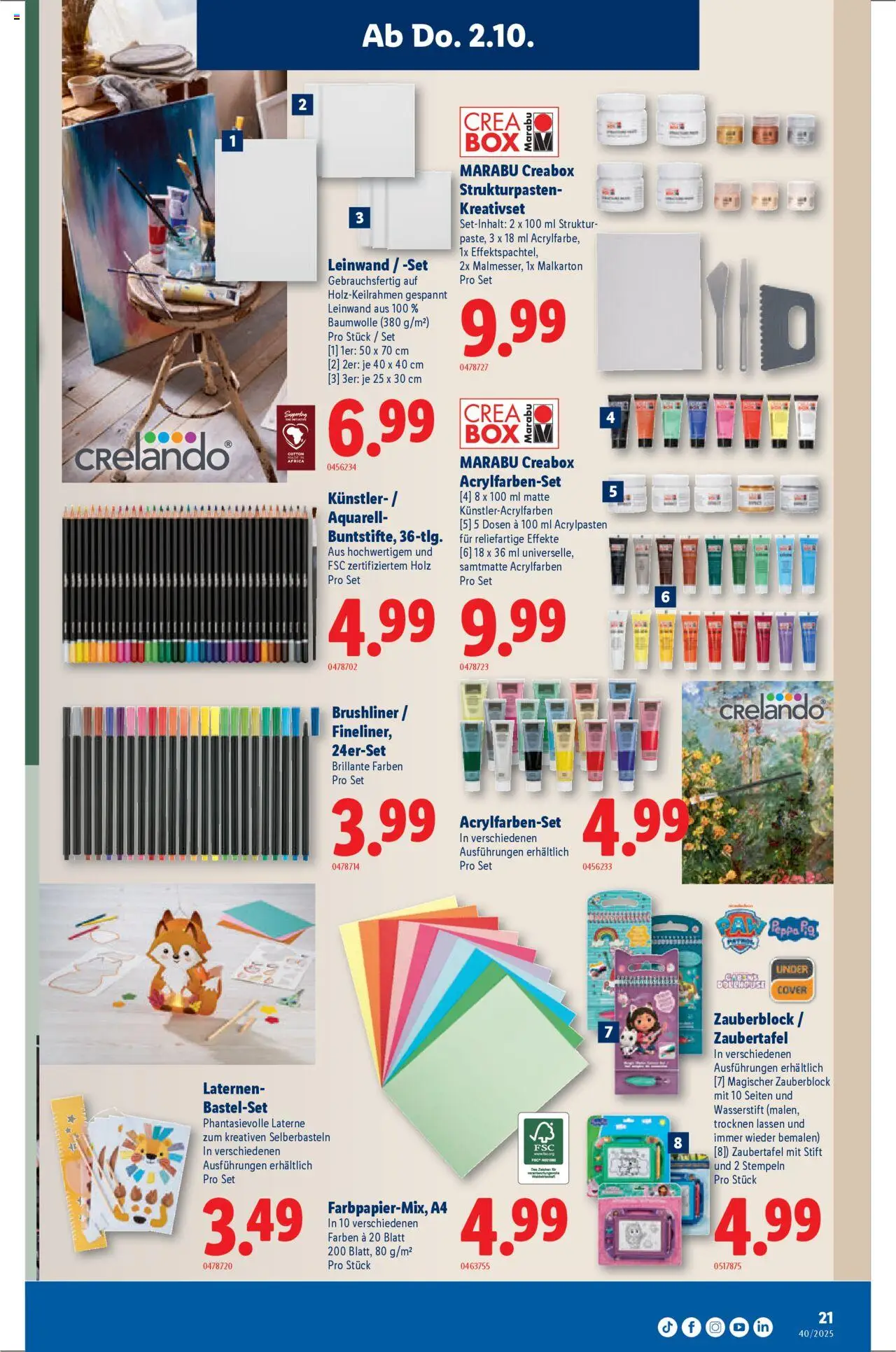 Lidl Aktionen – gültig ab 02.10.2025 | Seite: 21
