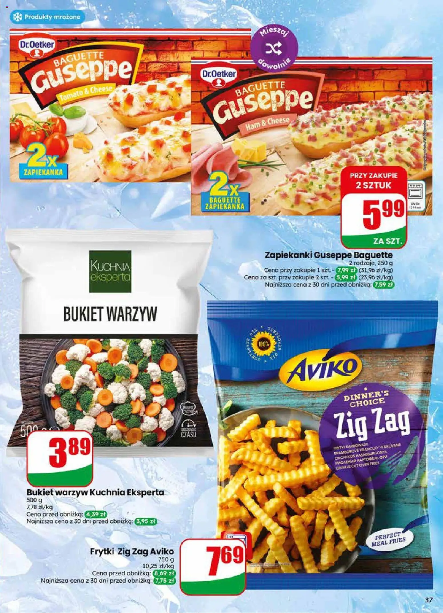 Dino gazetka od 29.04.2026 | Strona: 37 | Produkty: Zapiekanka, Frytki karbowane, Zapiekanki, Frytki