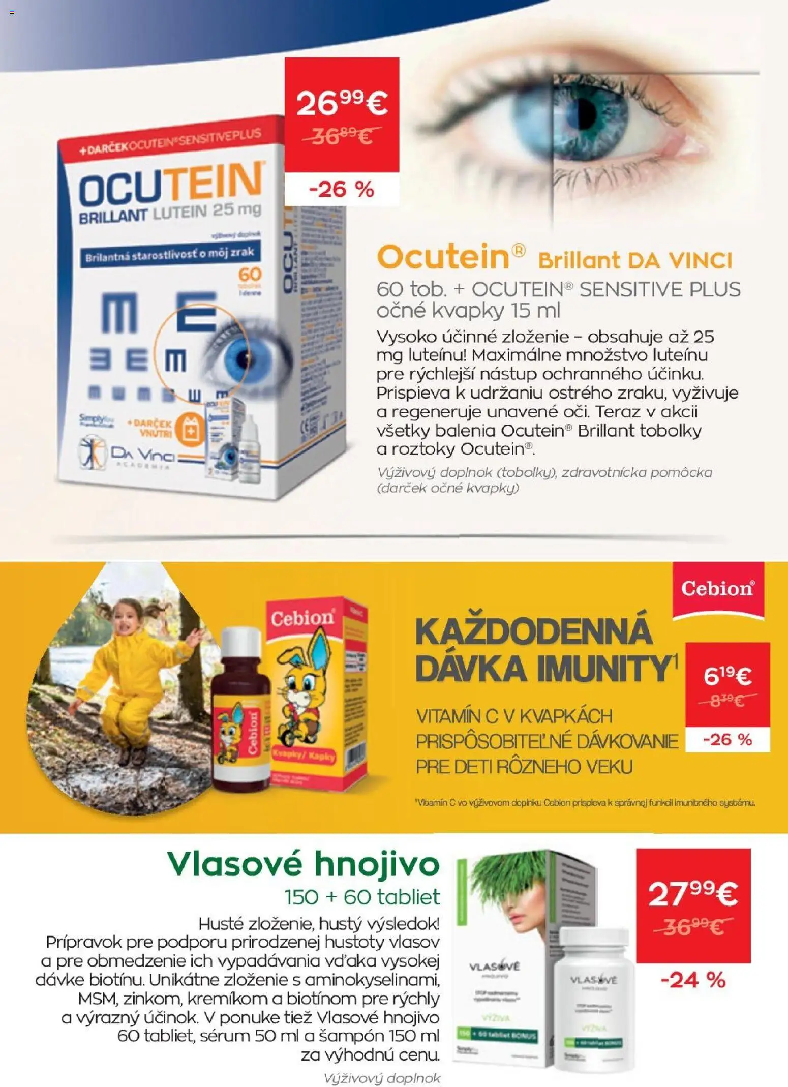 Nové Schneider lekáreň akcie – leták je platný od 01.11.2025 | Strana: 7 | Produkty: Tablet, Šampón
