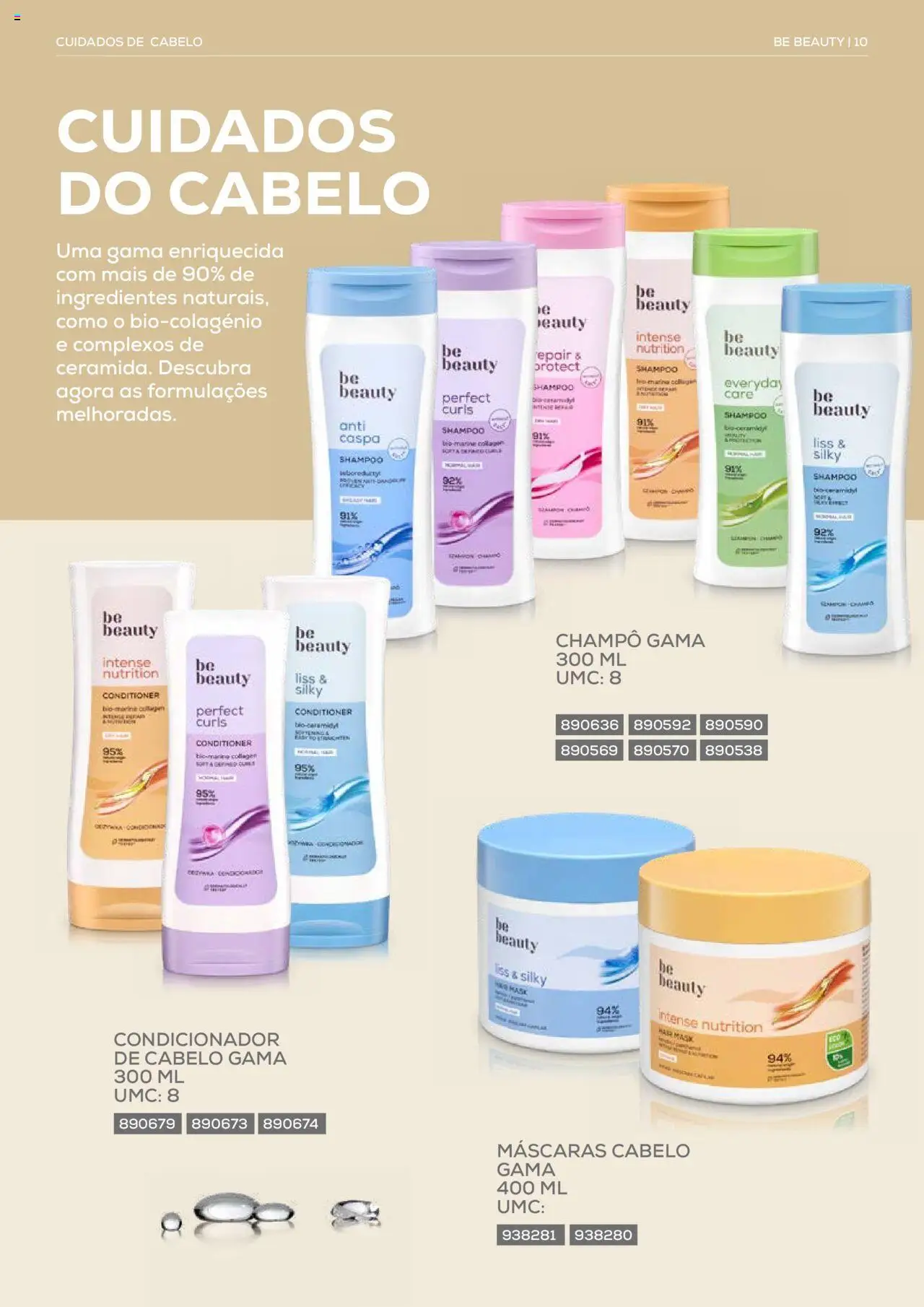 Recheio Be Beauty │ válido de 23.07.2024 | Página: 10 | Produtos: Shampoo, Condicionador