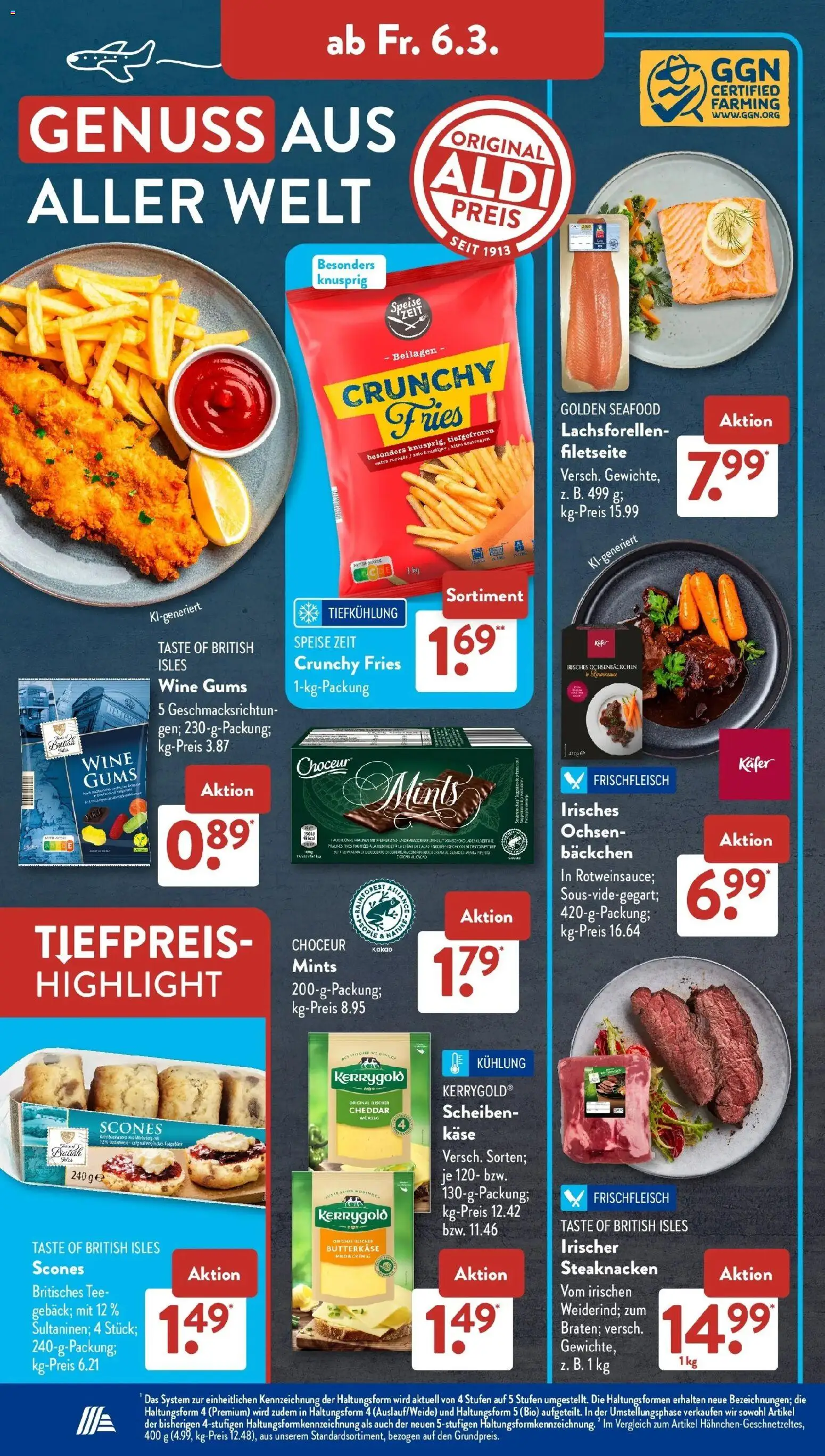 Aldi Süd Wochenangebote – gültig ab 02.03.2026 | Seite: 24 | Produkte: Käse, Creme, Tee