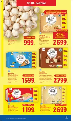 Lidl akciós ujság - amely érvényes a következő dátumtól: 31.07.2025 | Oldal: 43