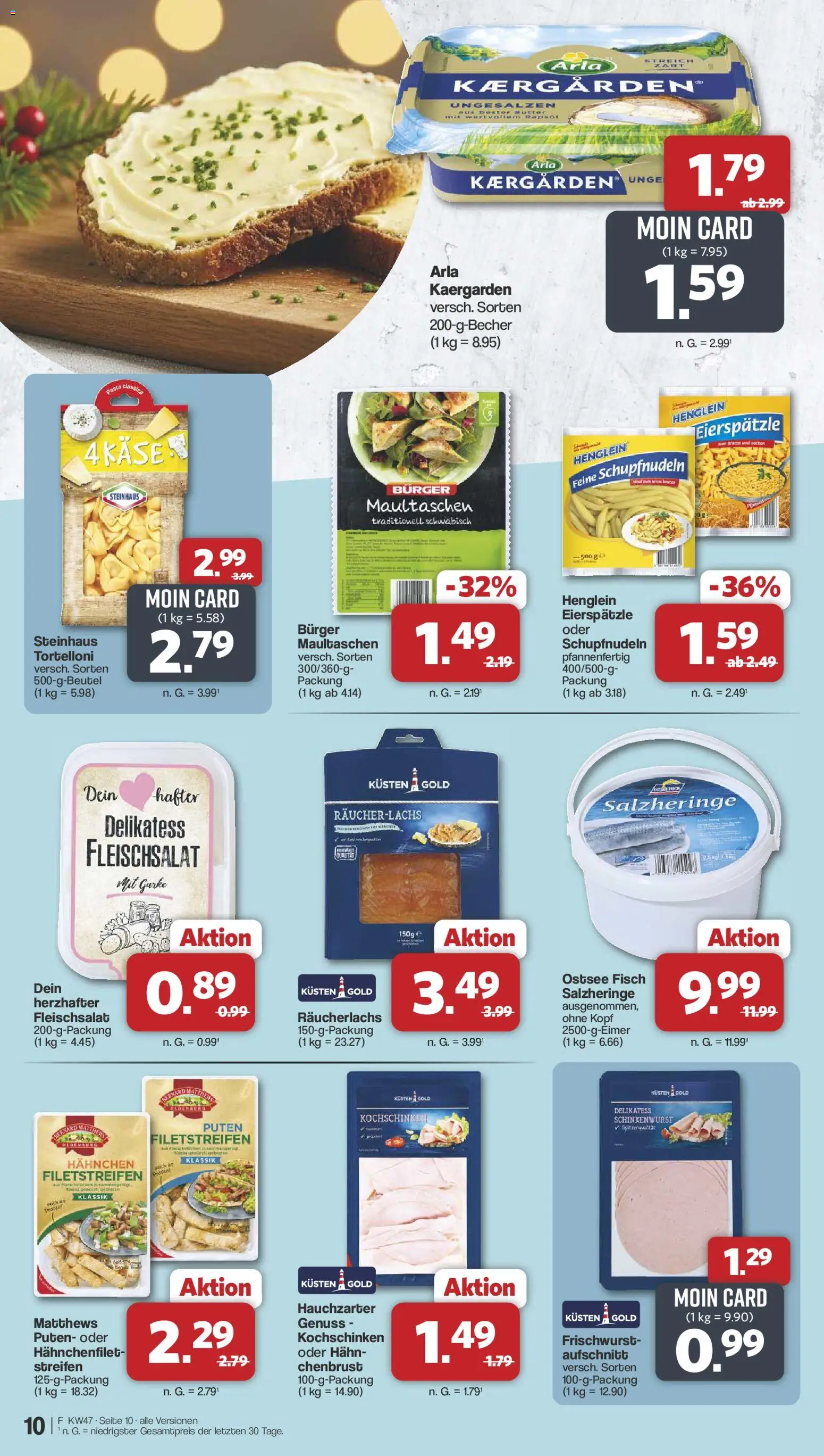 Famila Nordwest - Black Friday – gültig ab 17.11.2025 | Seite: 10 | Produkte: Hahnchen, Käse, Fisch, Pasta