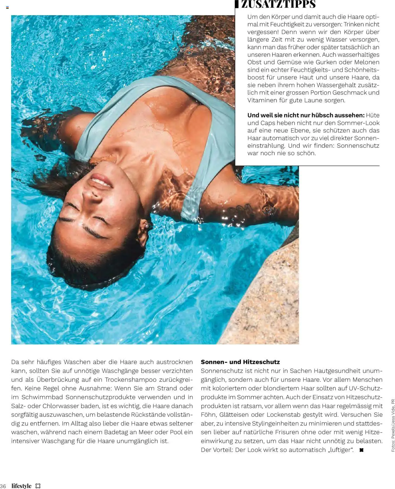 Müller Magazin ab 01.07.2025 | Seite: 36 | Produkte: Shampoo, Gurken, Salz, Wasser