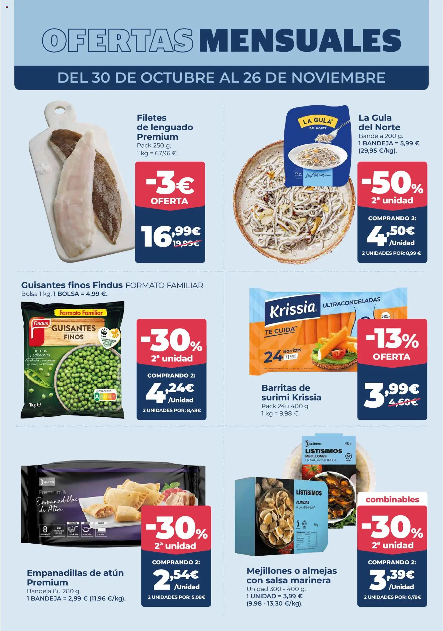 La Sirena folleto │ válido desde el 30.10.2025 | Página: 5 | Productos: Té, Bolsa, Bandeja