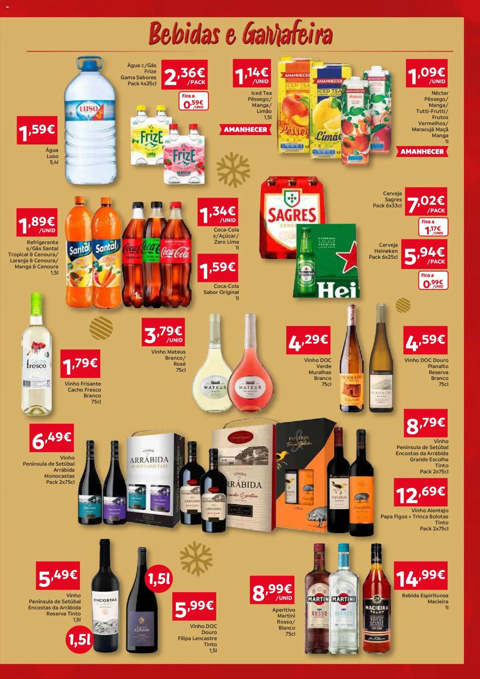 Amanhecer Folheto Madeira │ válido de 11.12.2025 | Página: 7 | Produtos: Agua, Refrigerante, Maça, Cenoura