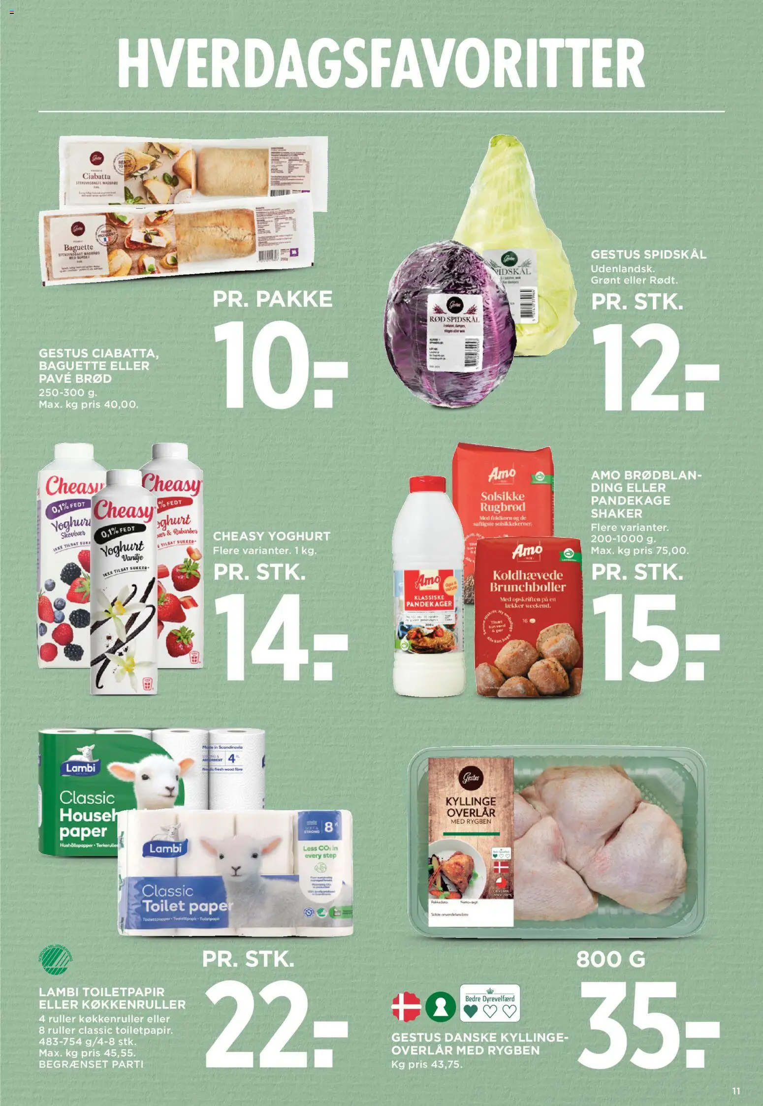 Meny tilbudsavis – gyldig fra 20.03.2026 | Side: 13 | Produkter: Brød, Toilet, Rugbrød, Vanilje