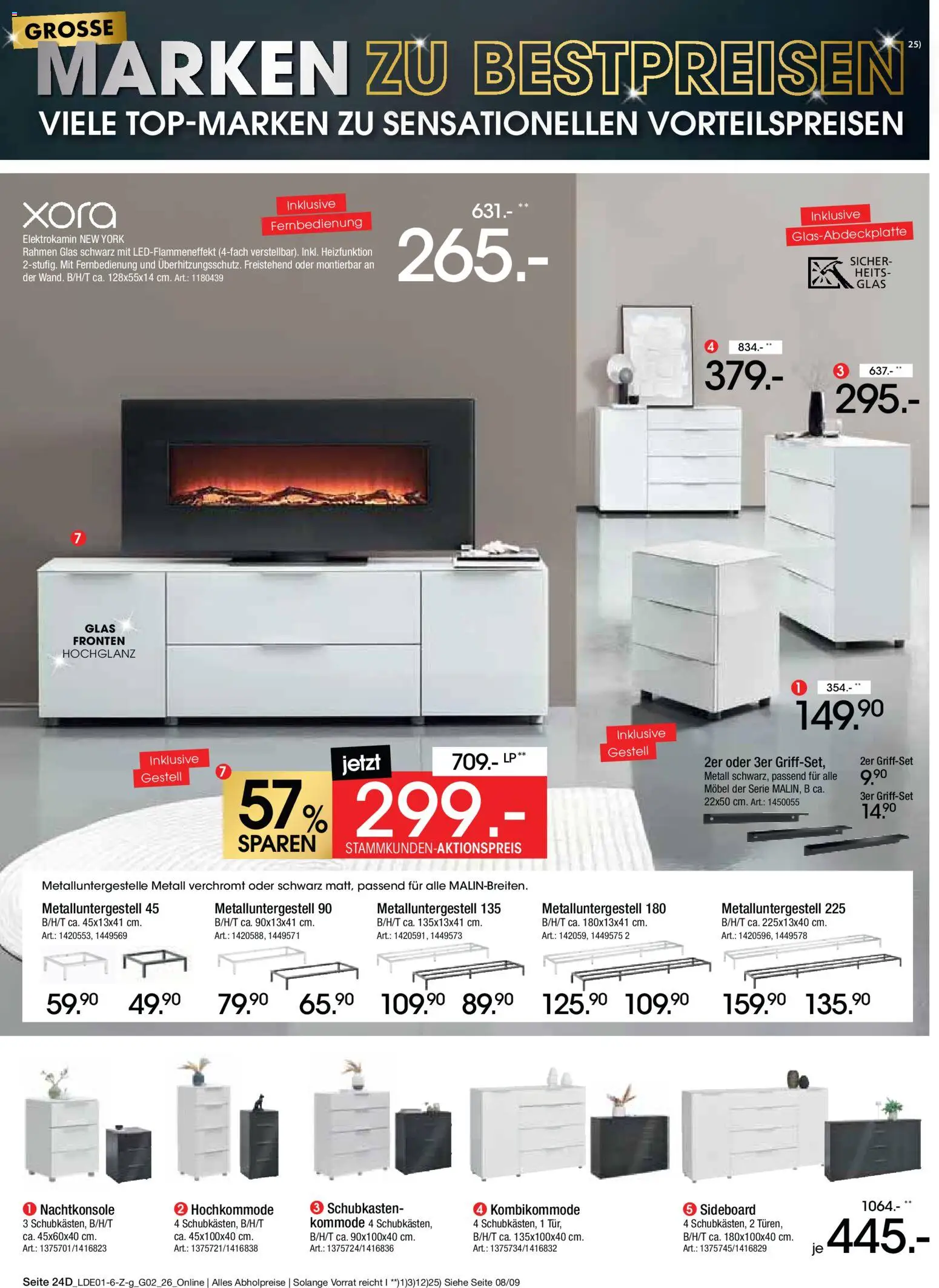 Zurbrüggen Große Marken-Sensation – gültig ab 31.01.2026 | Seite: 34 | Produkte: Sideboard, Kommode