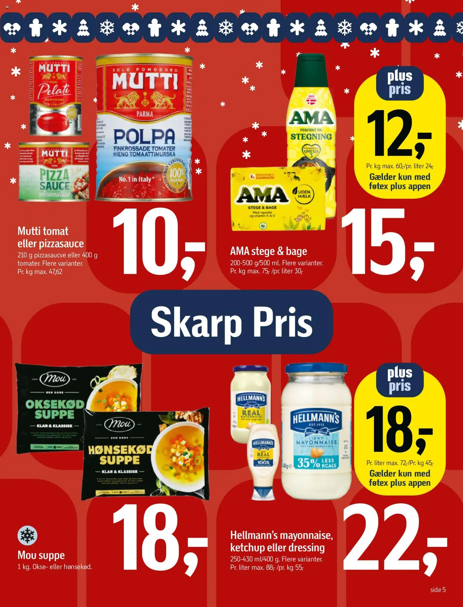 Føtex tilbudsavis – gyldig fra 31.10.2025 | Side: 6 | Produkter: Mælk, Pizza, Ketchup, Dressing