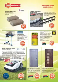 BIKUVA leidinys galioja nuo 07.04.2026 | Puslapis: 3 | Prekių: Robotas, Spyna