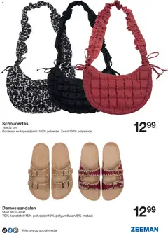 Zeeman - Folder - Voorbeeld van een folder van Zeeman, geldig van 14.02.2026 | Pagina: 13 | Producten: Sandalen