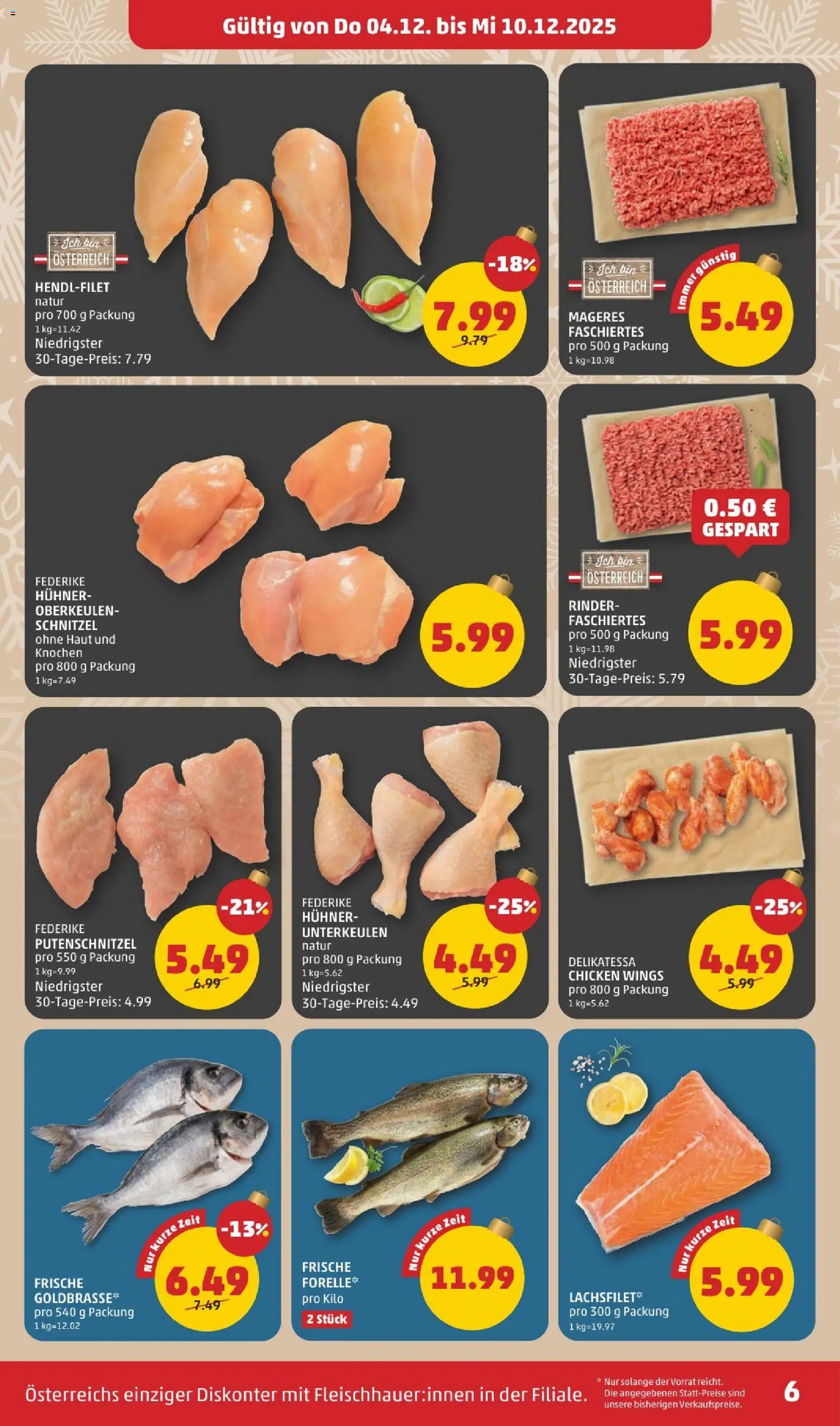 Penny Markt Flugblatt gültig ab 04.12.2025 | Seite: 6