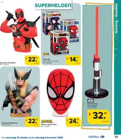 Carrefour - Hypermarkten Speelgoedcatalogus - Voorbeeld van een folder van Carrefour, geldig van 15.10.2025 | Pagina: 73 | Producten: Masker, Spaarpot