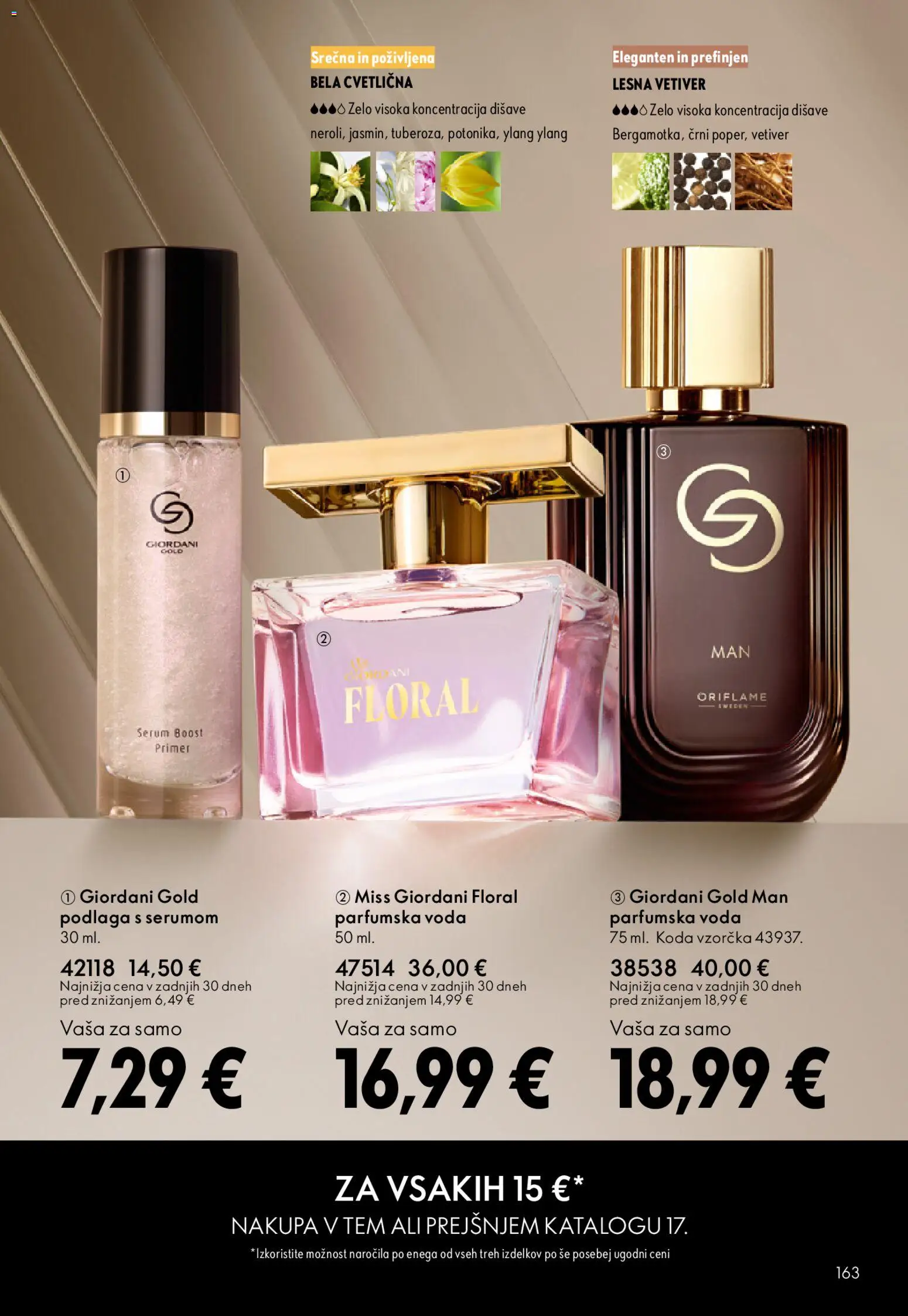 Novi Oriflame katalog ponudbe – veljaven od 31.12.2025 | Stran: 163 | Izdelki: Voda, Parfumska voda