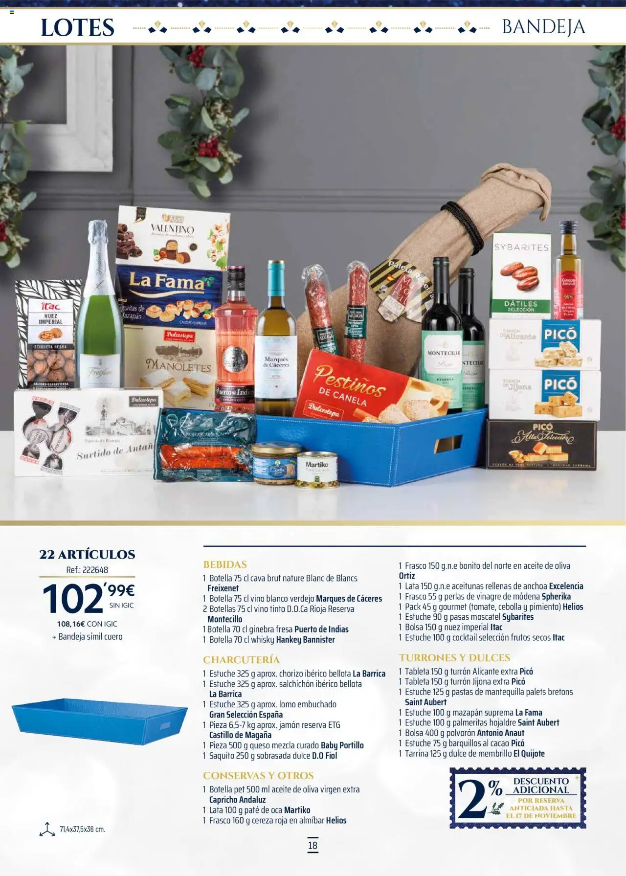 Makro - Lotes y cestas Canarias │ válido desde el 04.10.2025 | Página: 18 | Productos: Vino, Paté, Κάδος απορρυμάτων, Δεξαμενή