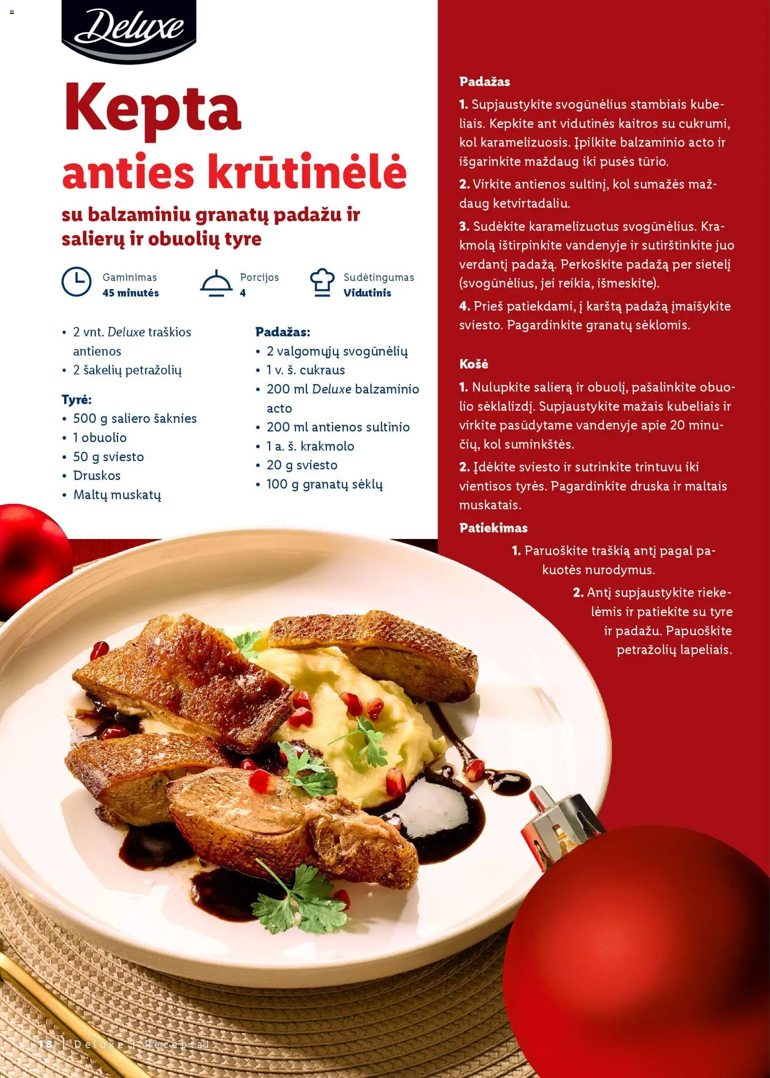 LIDL akcijos nuo 23.11.2025 | Puslapis: 18 | Prekių: Tyrė, Košė, Druska, Padažas