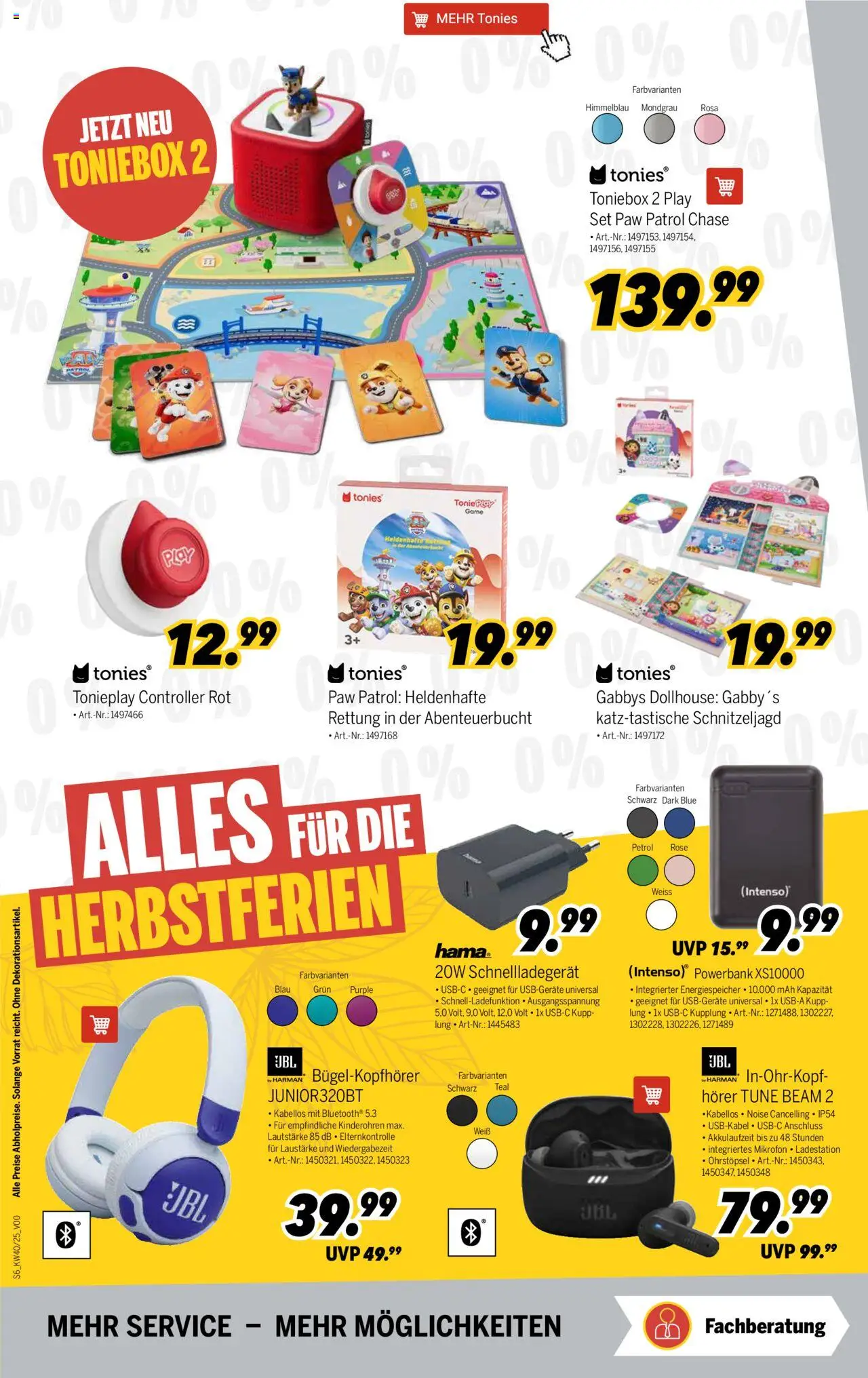 Medimax Prospekt 	 – gültig ab 27.09.2025 | Seite: 6 | Produkte: Mikrofon, Powerbank