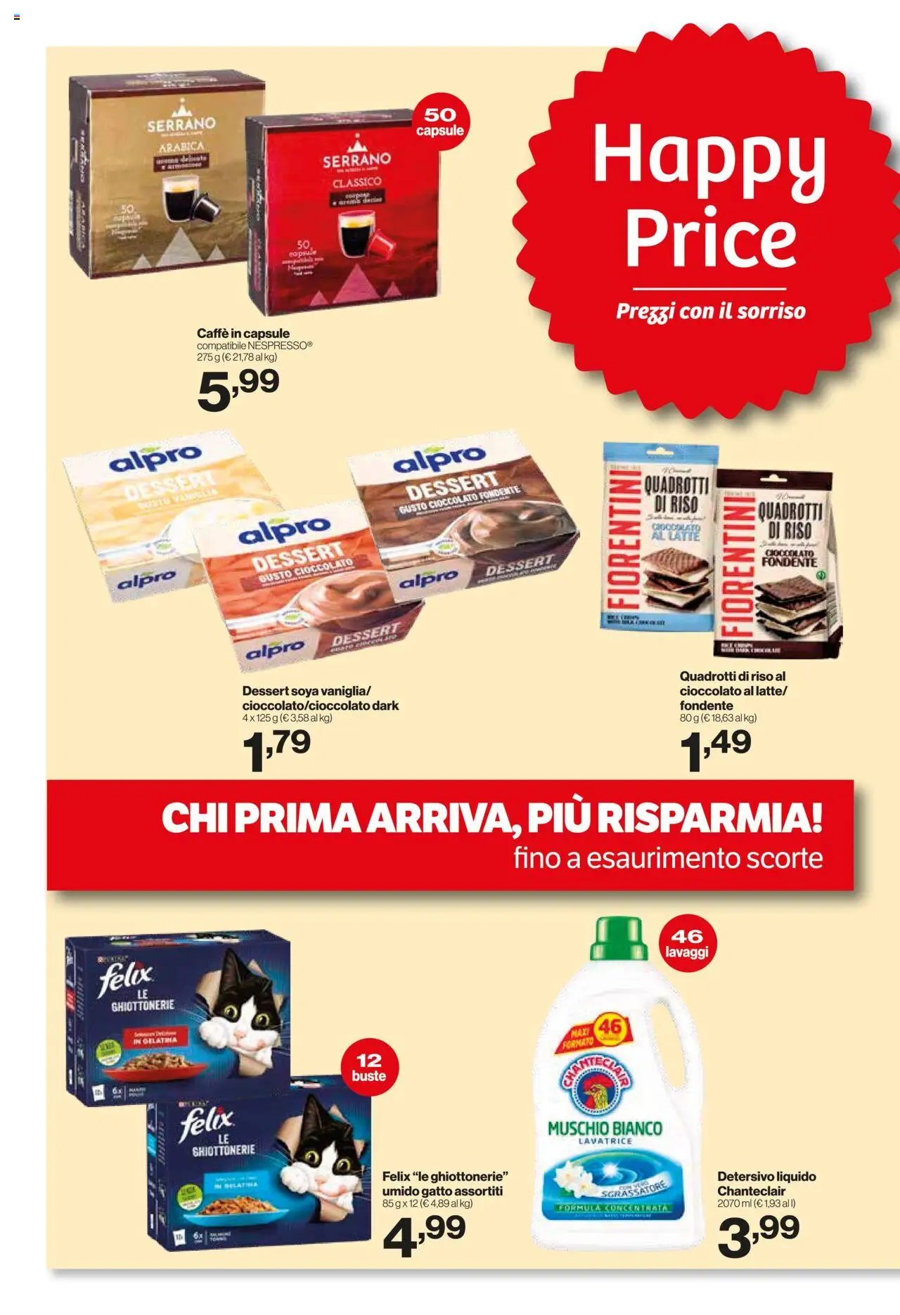 Volantino IN's del 08.10.2025 | Pagina: 19 | Prodotti: Sgrassatore, Latte, Lavatrice, Caffe in capsule