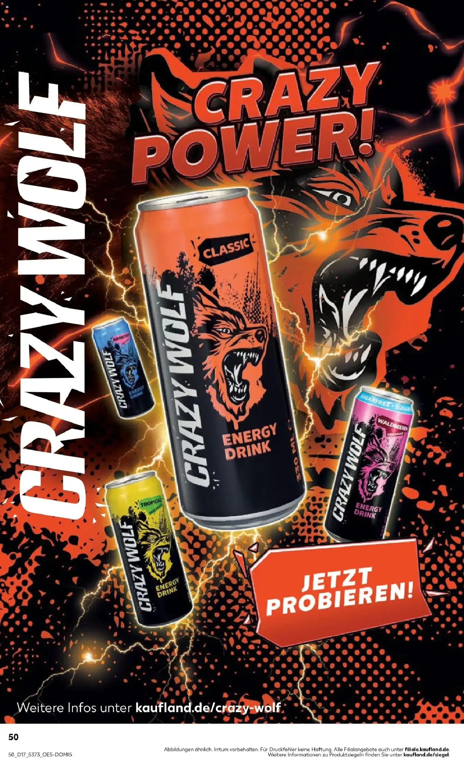 Kaufland Prospekt Rheda-Wiedenbrück	 – gültig ab 23.04.2026 | Seite: 50 | Produkte: Energy