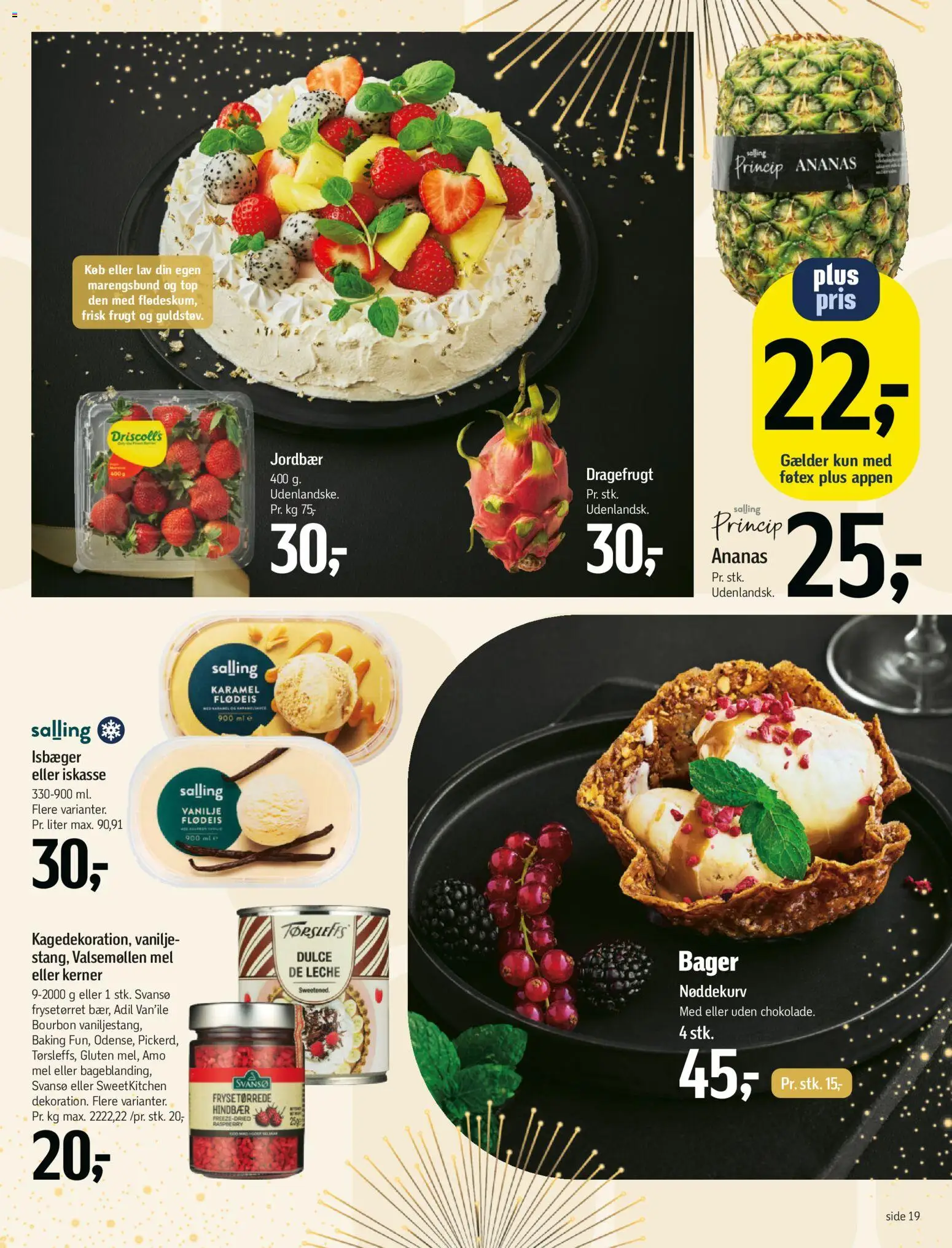 Føtex tilbudsavis – gyldig fra 27.12.2025 | Side: 21 | Produkter: Bourbon, Mel, Hindbær, Vanilje