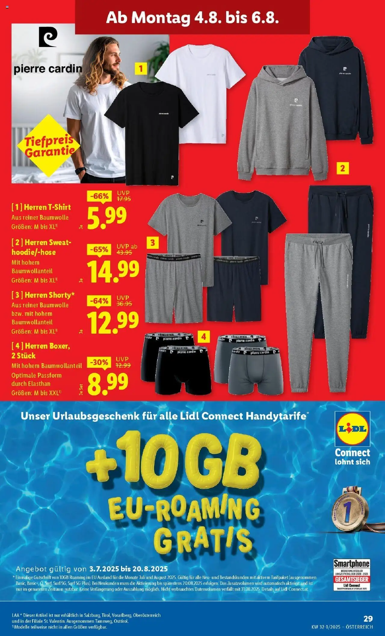 Lidl Flugblatt - Salzburg, Dornbirn, Jenbach gültig ab 31.07.2025 | Seite: 33 | Produkte: Smartphone