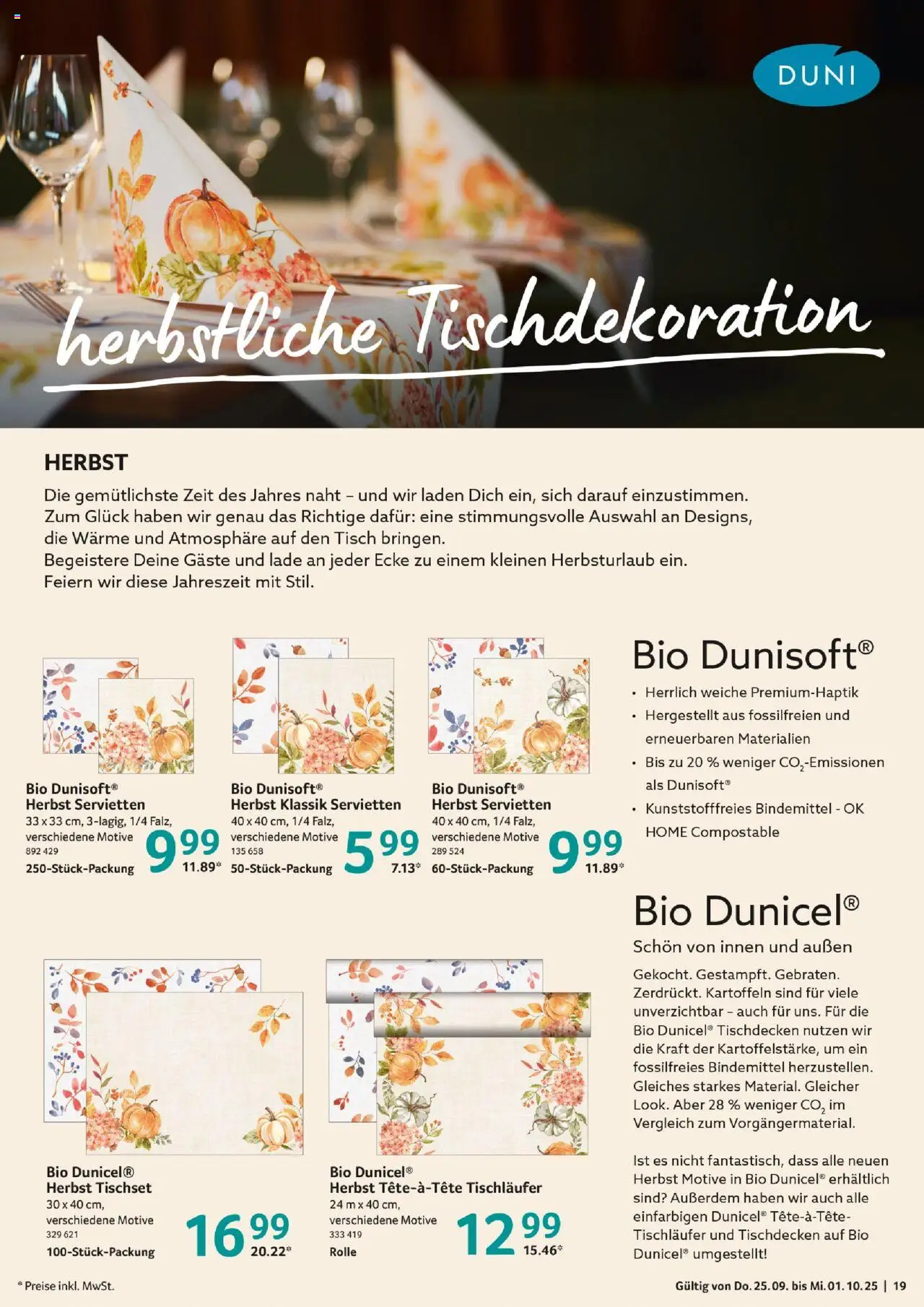 Selgros Prospekt 	 – gültig ab 25.09.2025 | Seite: 19 | Produkte: Tisch, Kartoffeln