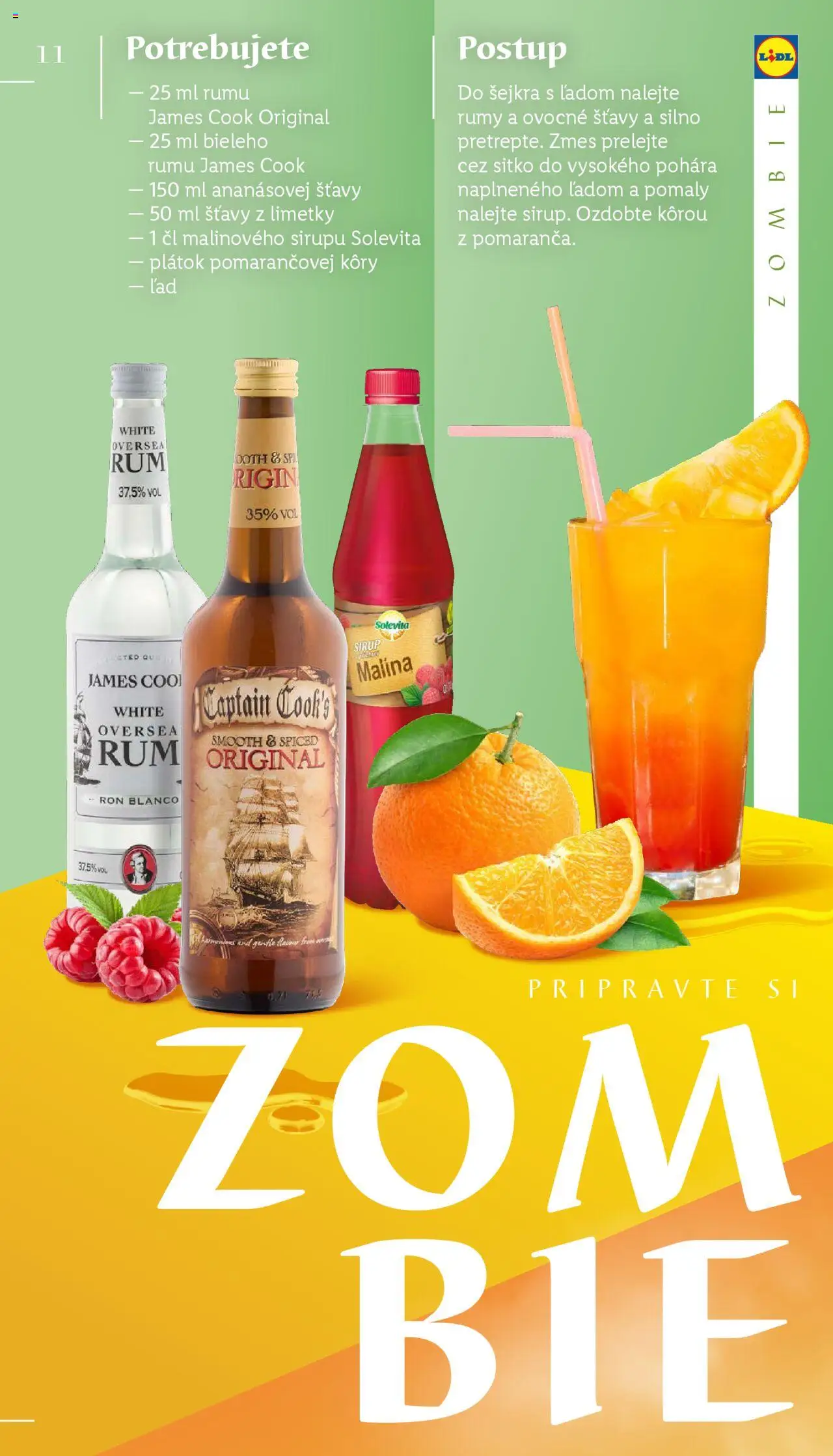 Lidl barmanská príručka │ platný od 03.06.2025 | Strana: 11 | Produkty: Rum