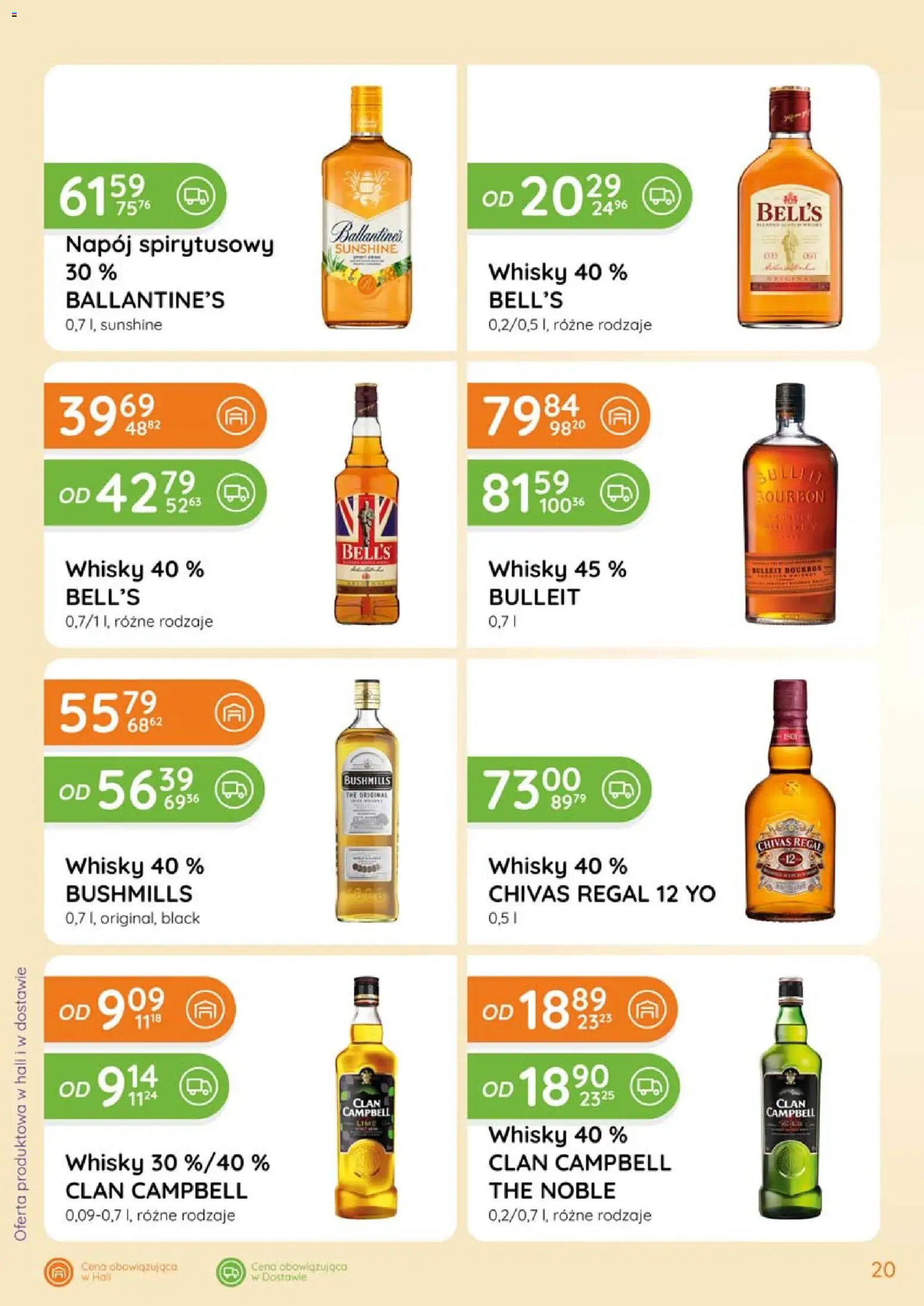 Eurocash Gazetka - Katalog Alkoholowy od 01.02.2026 | Strona: 20 | Produkty: Chivas Regal, Bourbon, Regał, Whisky