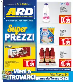 Anteprima del volantino ARD Discount Lamezia Terme catalogo valido a partire dal 02.10.2025