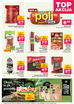 Mercator katalog │ velja od 14.08.2025 | Stran: 11 | Izdelki: Narezek, Salama, Sunka