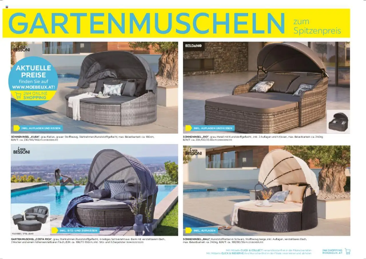 Möbelix Gartenmöbelprospekt gültig ab 10.03.2025 | Seite: 25