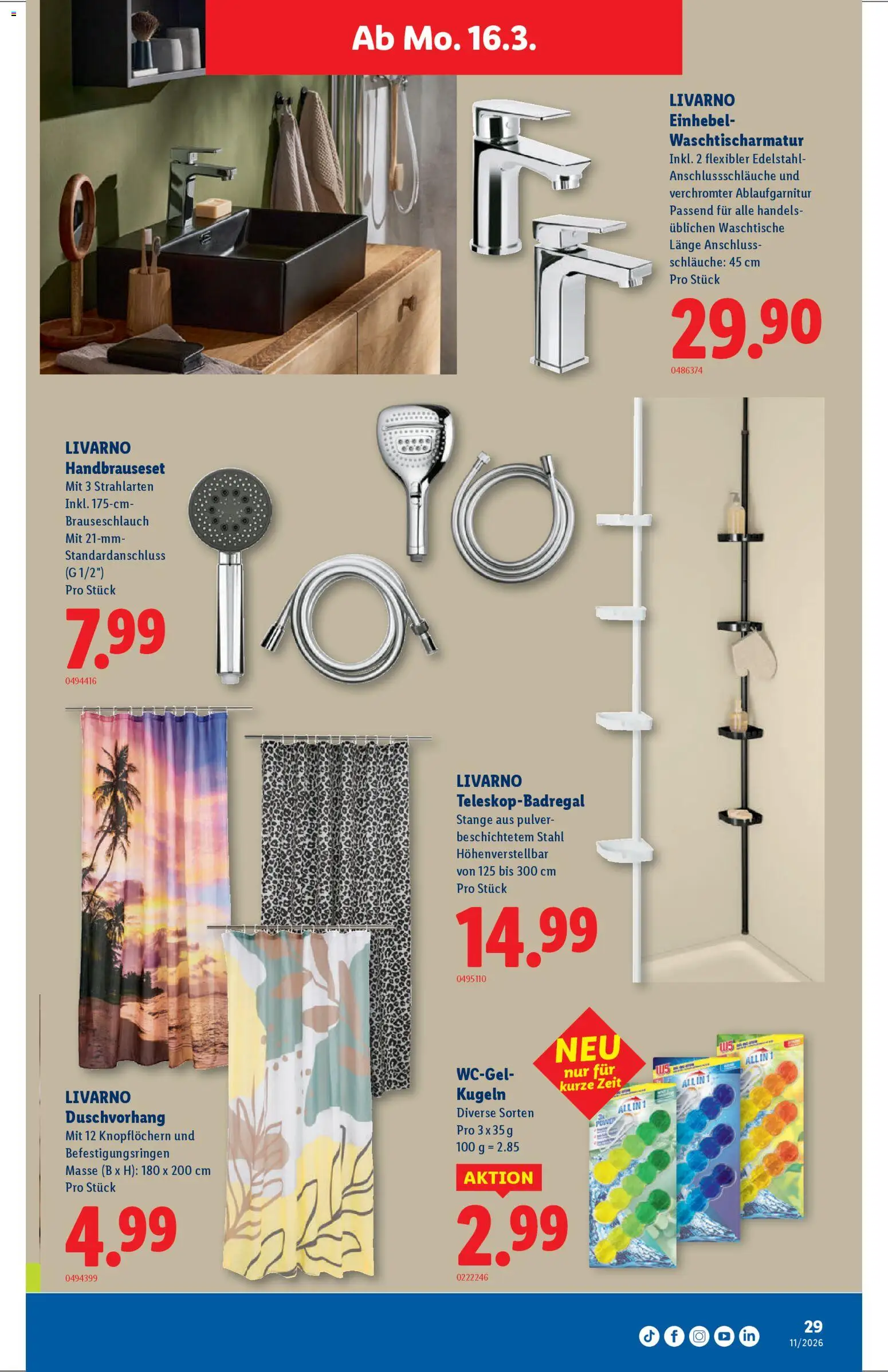 Lidl aktionen – gültig ab 12.03.2026 | Seite: 29 | Produkte: Pulver