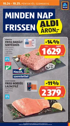 Aldi Akciós újság - amely érvényes a következő dátumtól: 24.10.2025 | Oldal: 21