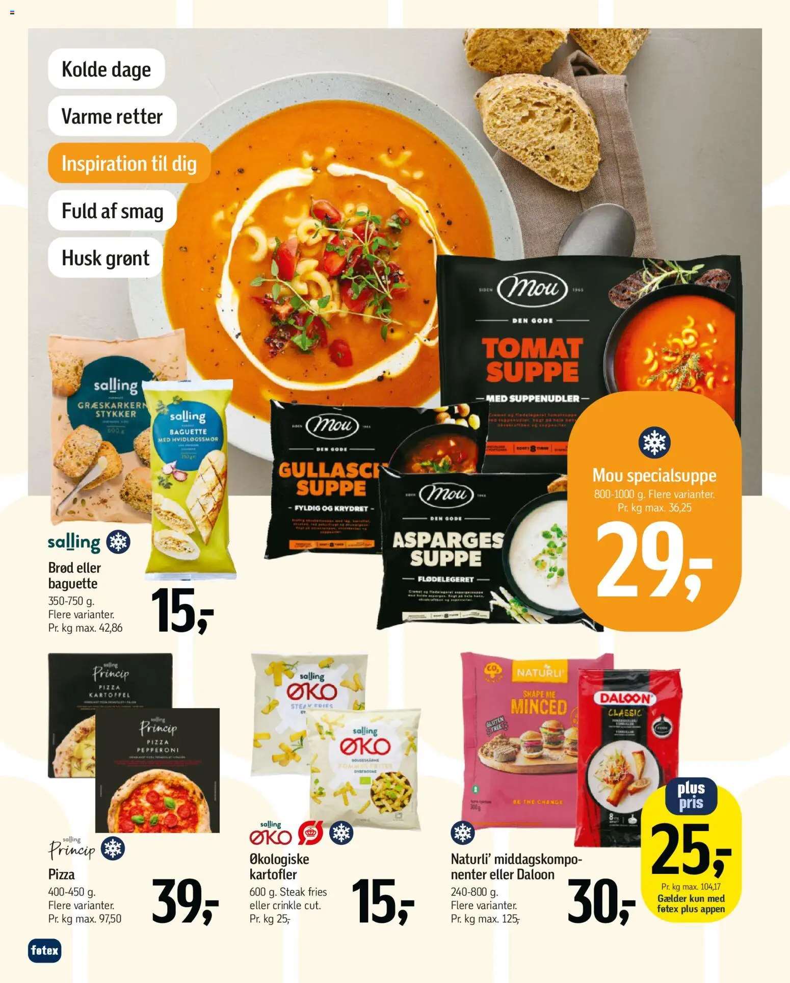 Føtex tilbudsavis – gyldig fra 02.01.2026 | Side: 41 | Produkter: Brød, Kartofler, Suppe, Asparges