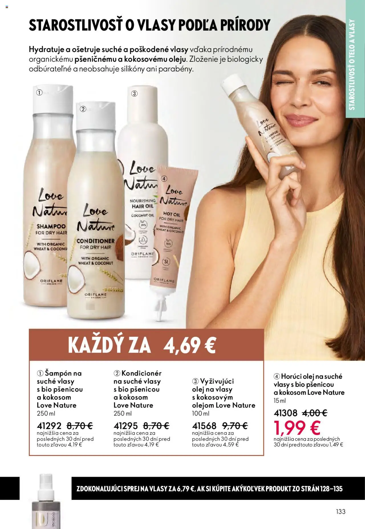 Nové Oriflame akcie – leták je platný od 22.10.2025 | Strana: 133 | Produkty: Olej, Šampón, Kondicionér, Olej na vlasy