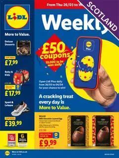 Preview of Lidl - Lidl Weekly Scotland valid from 26.03.2026