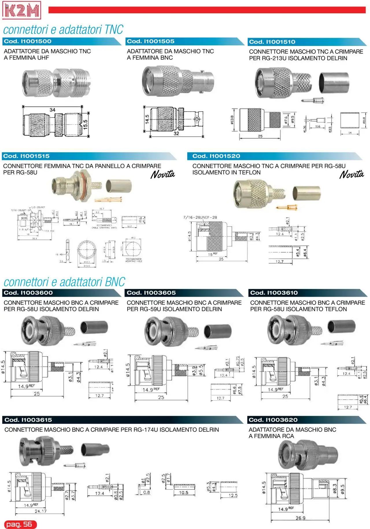 Volantino GBC del 31.05.2025 | Pagina: 56 | Prodotti: Connettore, Adattatore