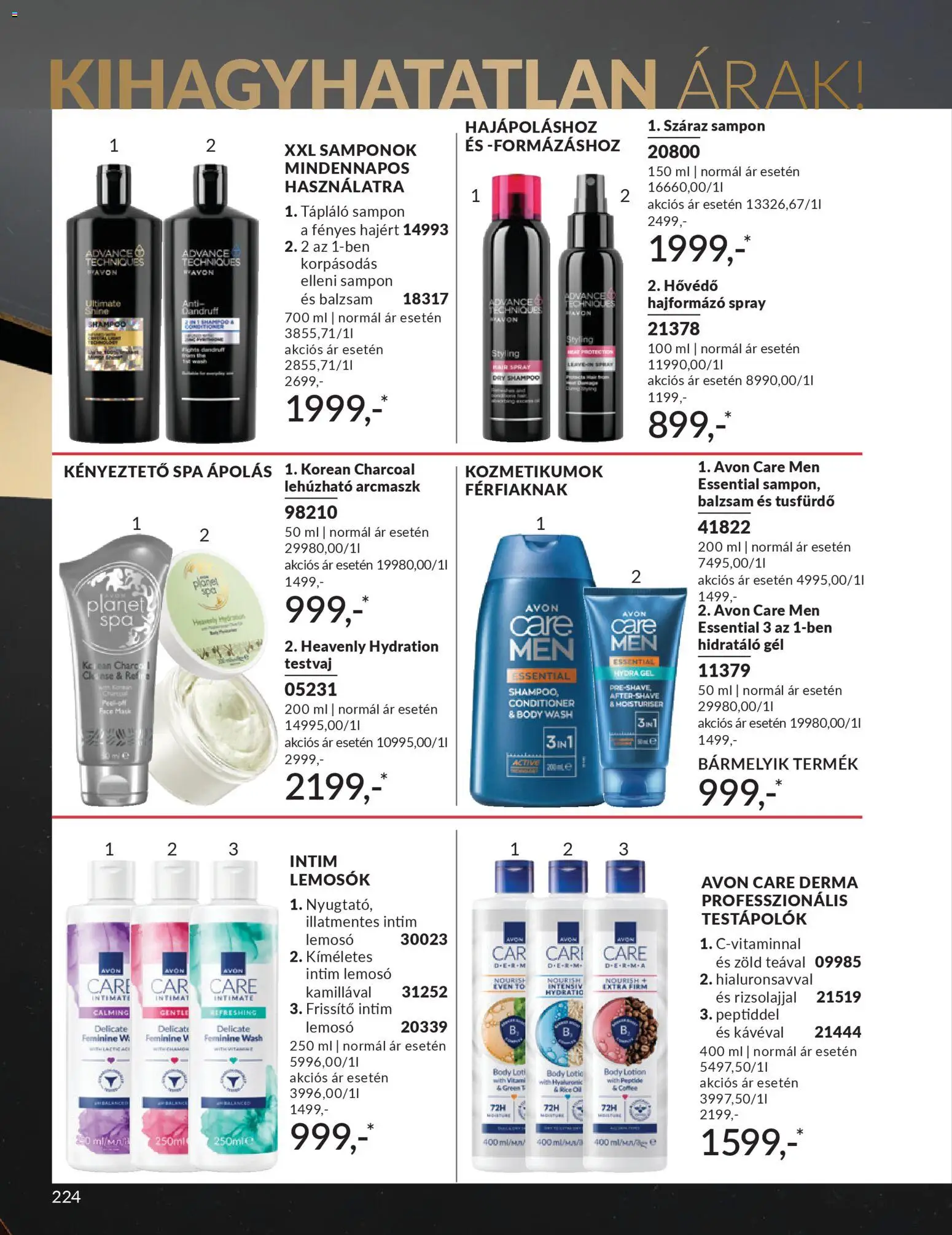 Avon akciós ujság - amely érvényes a következő dátumtól: 01.11.2025 | Oldal: 230