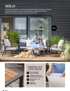 Dehner Gartenmöbel Trends 2025 ab 20.01.2025 gültig | Seite: 18 | Produkte: Sofa, Tisch