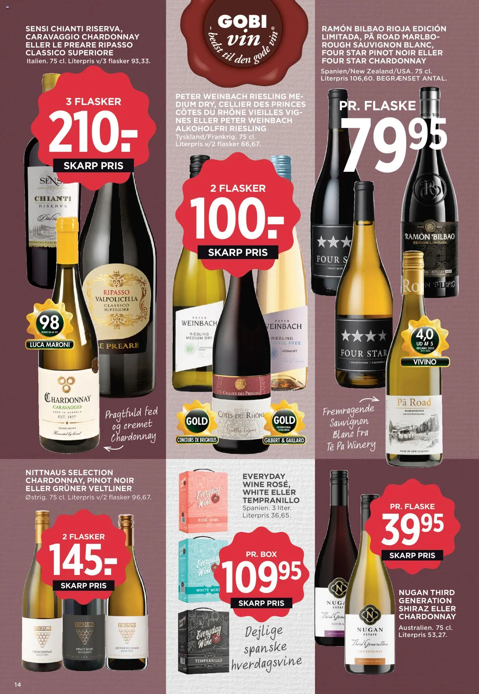 Meny tilbudsavis – gyldig fra 24.10.2025 | Side: 25 | Produkter: Vin, Te