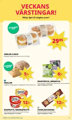 Tempo - erbjudanden - Förhandsvisning av reklamblad från butik Tempo aktuell från 16.02.2026 | Sida: 3 | Produkter: Galler