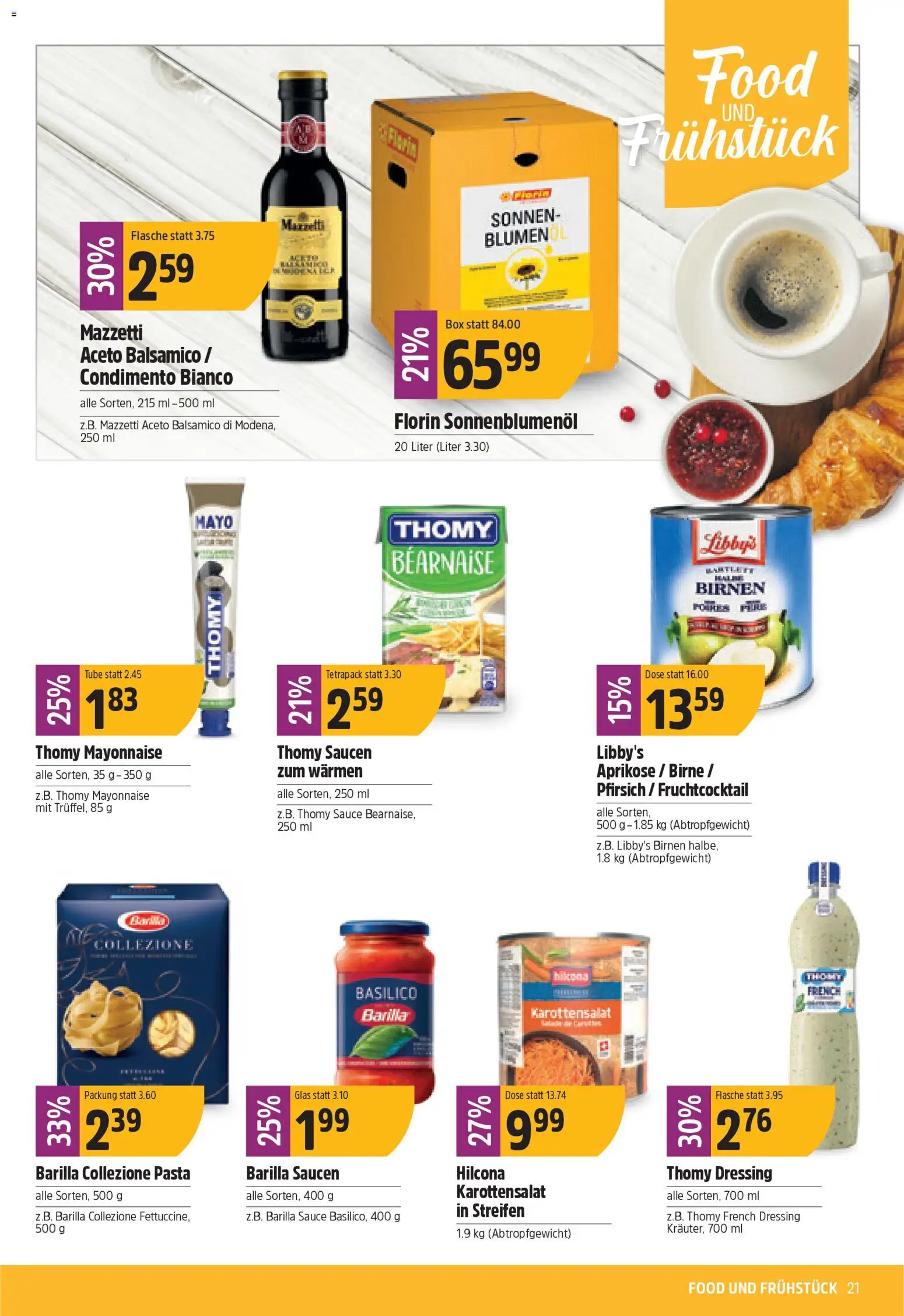 TopCC Aktionen – gültig ab 17.11.2025 | Seite: 21 | Produkte: Box, Balsamico, Pasta, Pfirsich