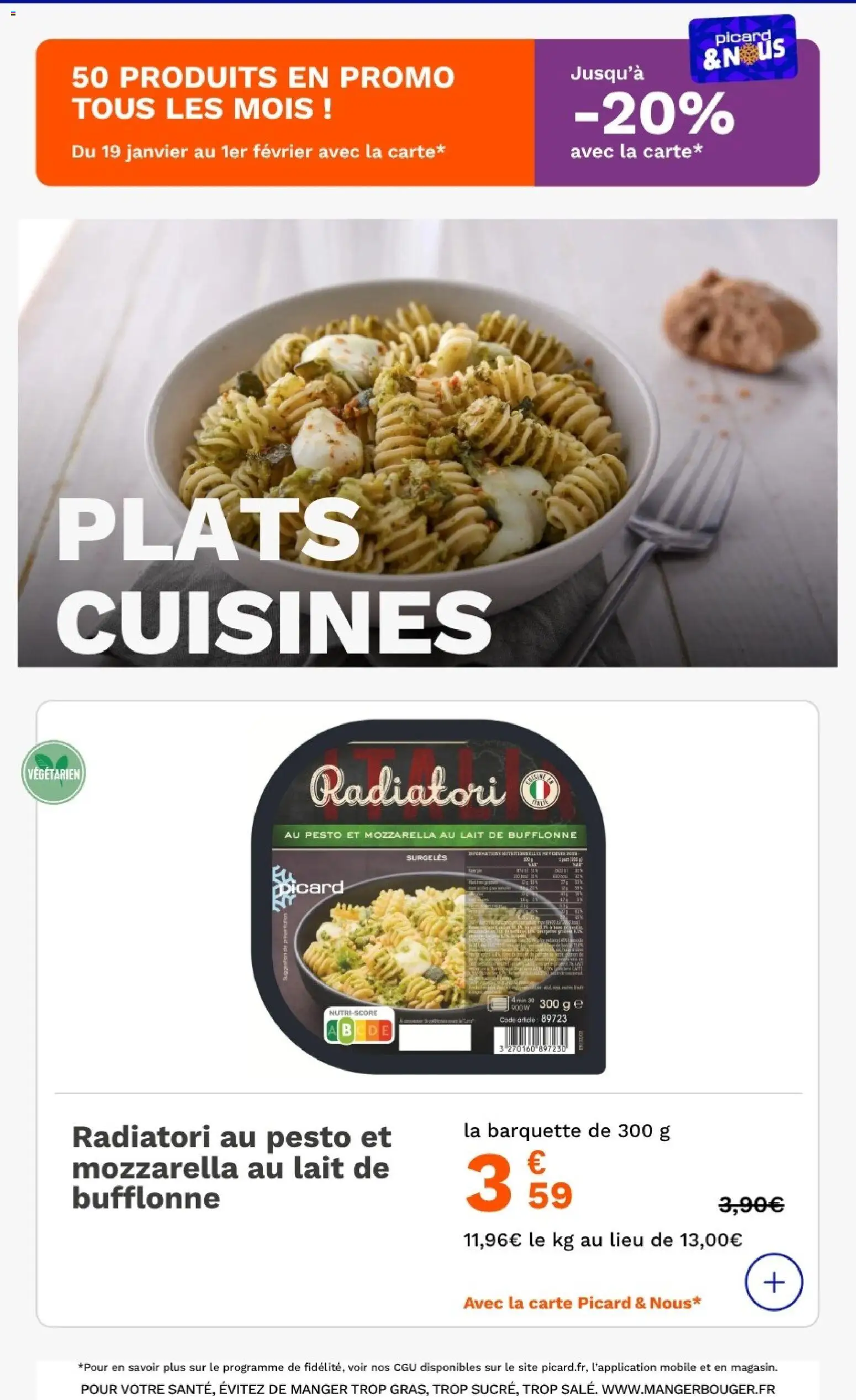 {H1} | Page: 24 | Produits: Mozzarella, Pesto, Lait