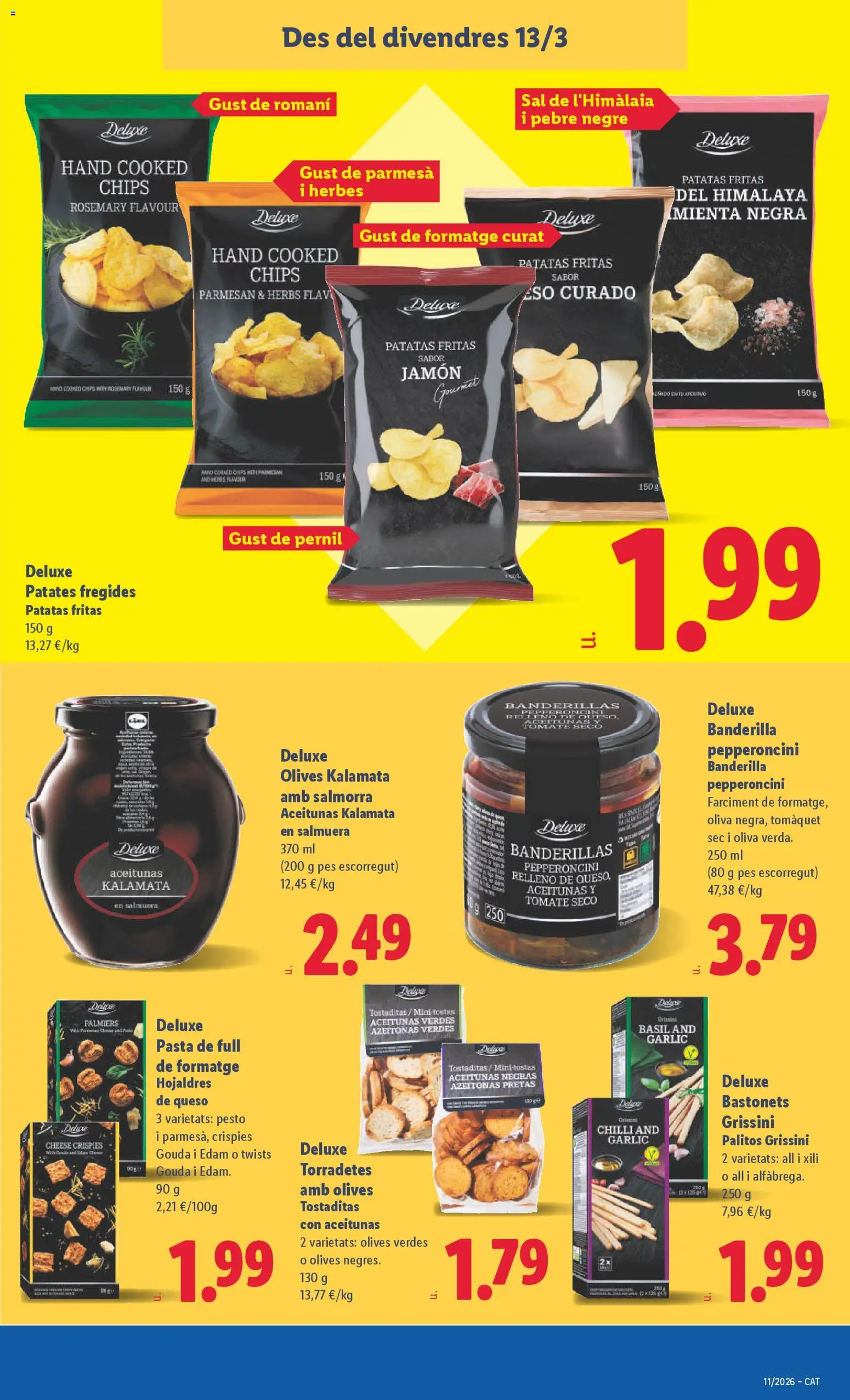Lidl folleto │ válido desde el 09.03.2026 | Página: 41 | Productos: Queso, Jamón, Pasta