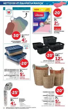 Hyper U - Prévisualisation de Hyper U catalogue valide à partir de 14.04.2026 | Page: 12 | Produits: Douche, Boîte de rangement