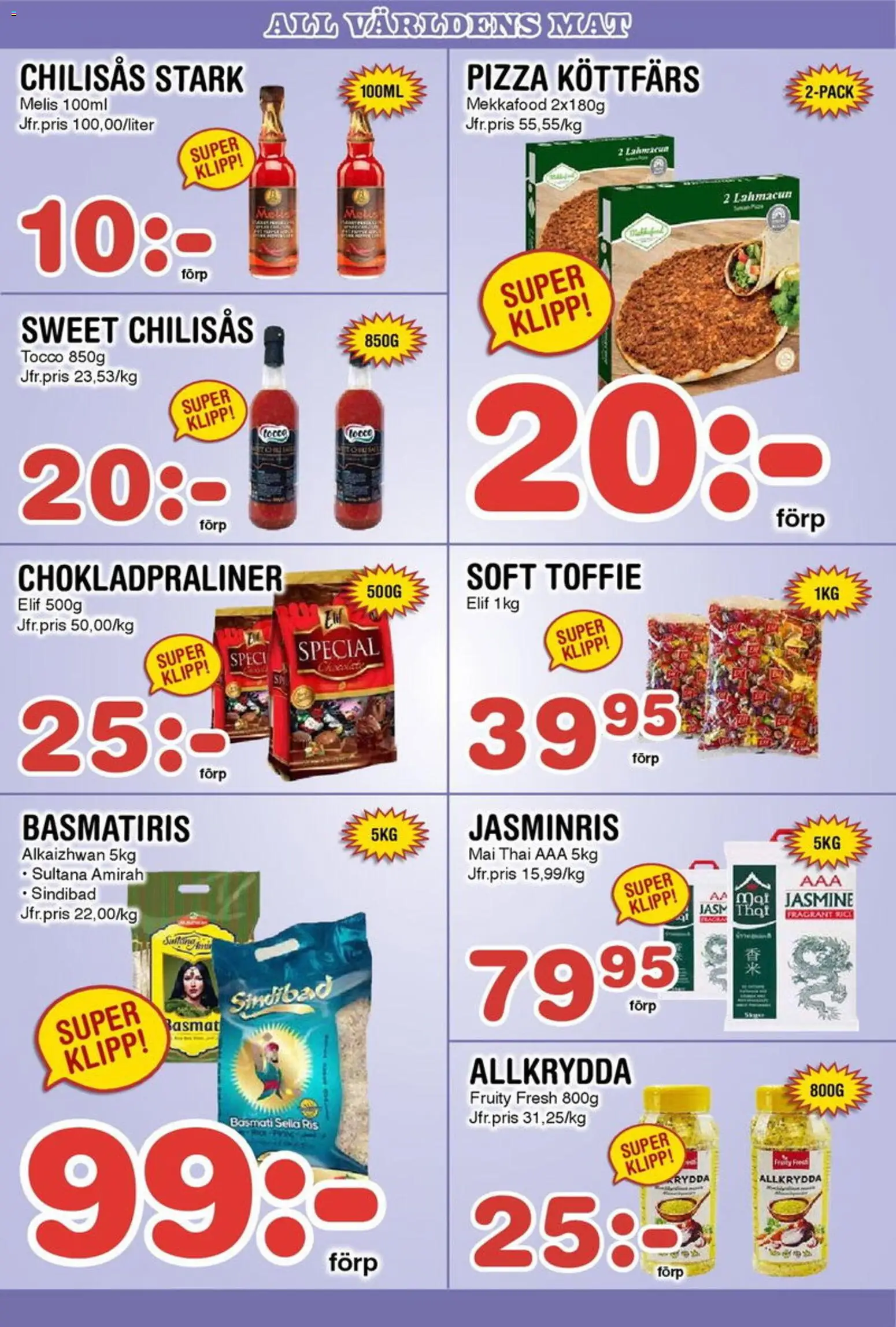 Nya Pulsen reklamblad aktuell från 15.12.2025 | Sida: 23 | Produkter: Pizza, Ris