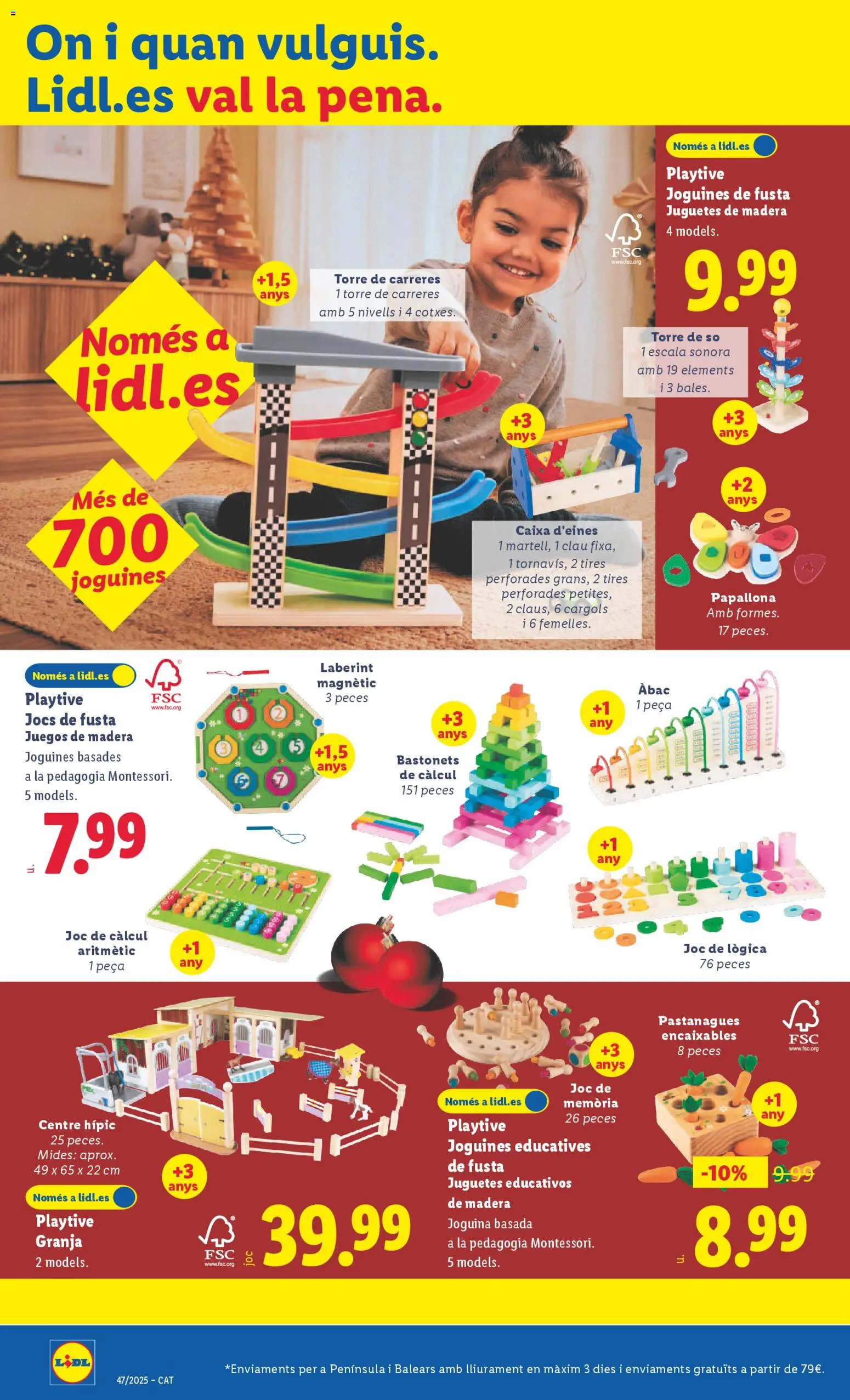 Lidl folleto de bazar │ válido desde el 17.11.2025 | Página: 4 | Productos: Juguetes