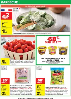  | Page: 8 | Produits: Salade, Carottes, Olives, Jambon