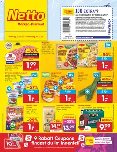 Netto Marken-Discount Prospekt 	 ab 27.10.2025 gültig
